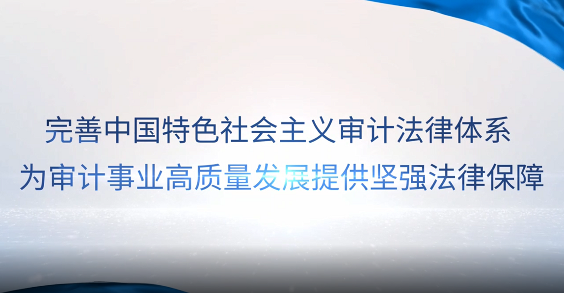 [專家談審計(jì)法]彭新林：完善中國(guó)特色社會(huì)主義審計(jì)法律體系，為審計(jì)事業(yè)高質(zhì)量發(fā)展提供堅(jiān)強(qiáng)法律保障